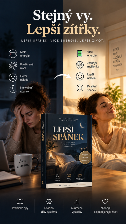 Jak lépe spát a mít více energie